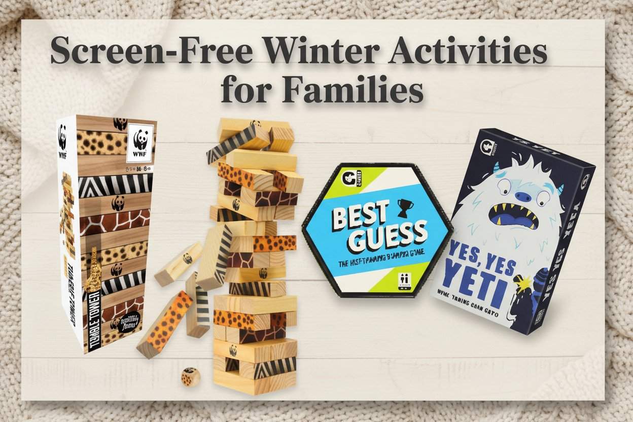 Screen-Free Winter Activities for Families - Pookipoiga