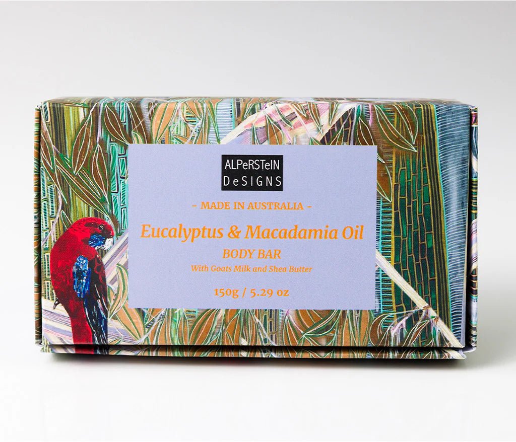Alperstein DesignsAlperstein Designs Eucalyptus & Macadamia Handcream & Body Bar Gift Box same day gift delivery melbourne