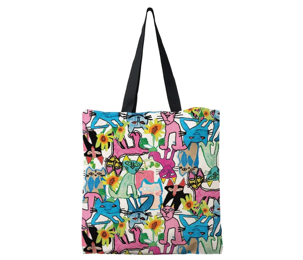 Alperstein Designs - Louise All Over Cats Tote Bag