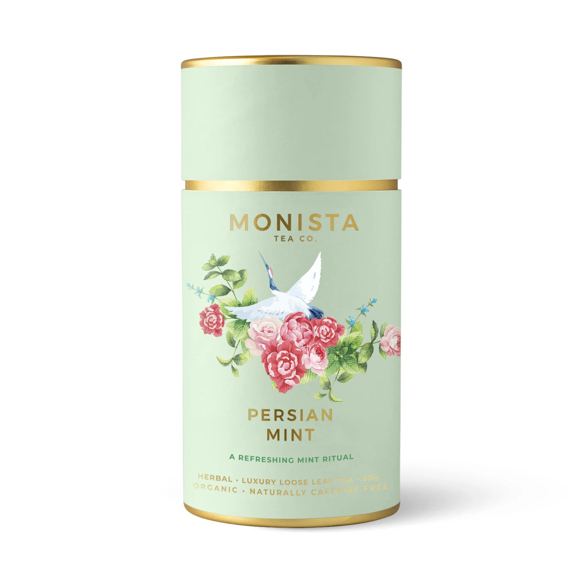 Monista Tea Co. Persian Mint Canister