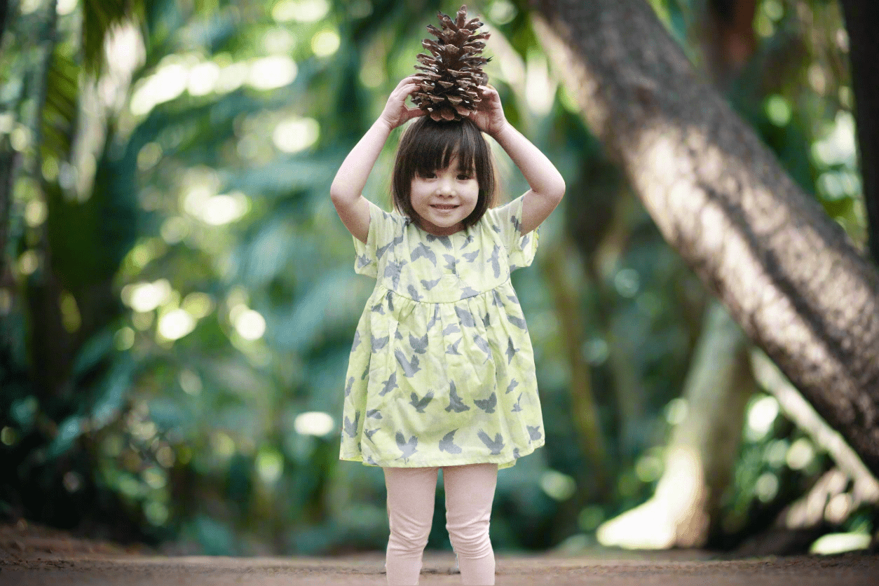 Nine YaksNine Yaks Kids Green Bird Dress same day gift delivery melbourne