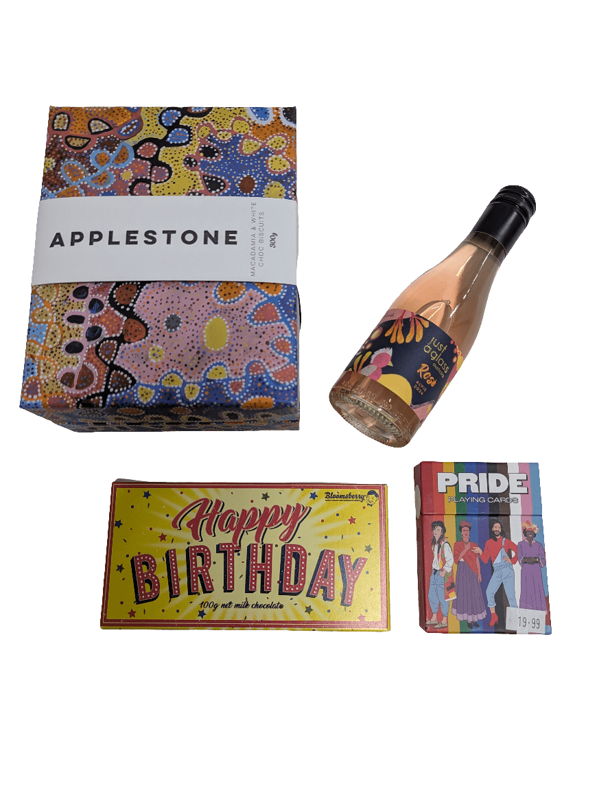 PookipoigaBirthday Gift hamper with pride playing card same day gift delivery melbourne