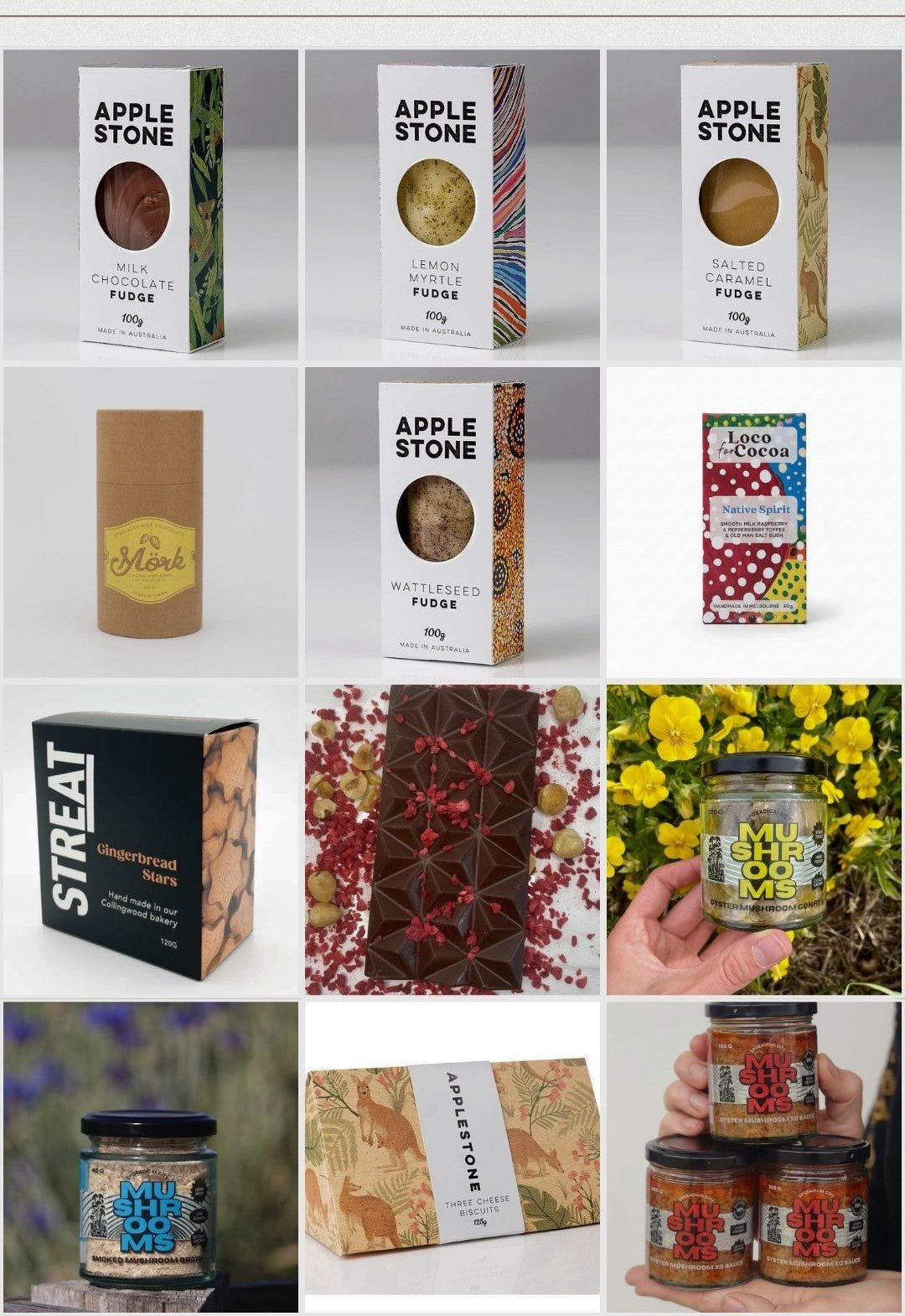 Ultimate Foodie Hamper with Australian chocolate, mushroom delicacies, fudge and artisan gourmet treats