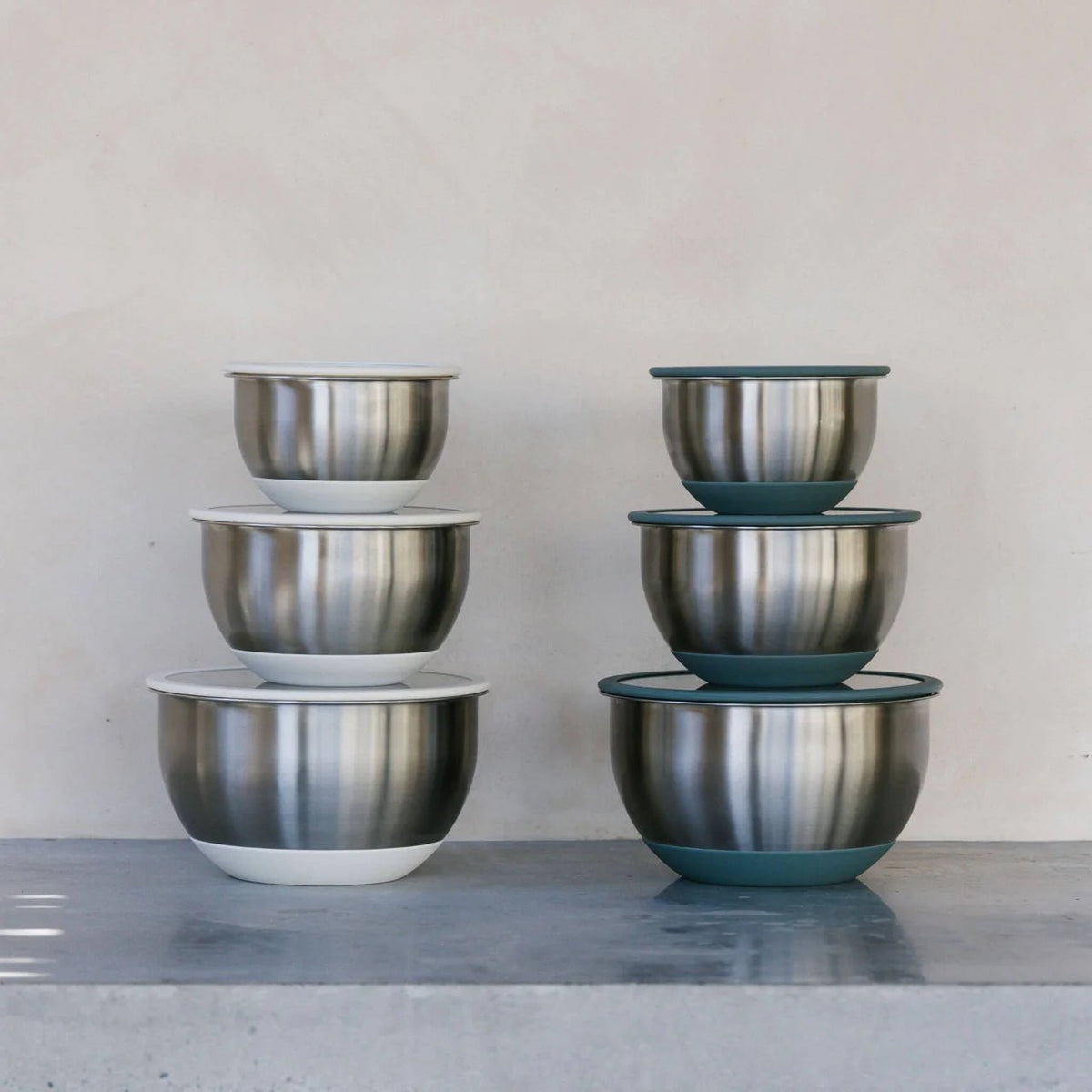 Seed and Sprout CoSeed & Sprout Stainless Steel Mixing Bowls | 3pk same day gift delivery melbourne