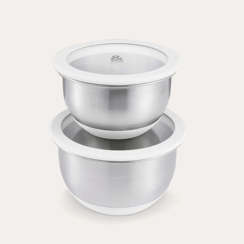 Seed and Sprout CoSeed & Sprout Stainless Steel Small Mixing Bowl Set same day gift delivery melbourne
