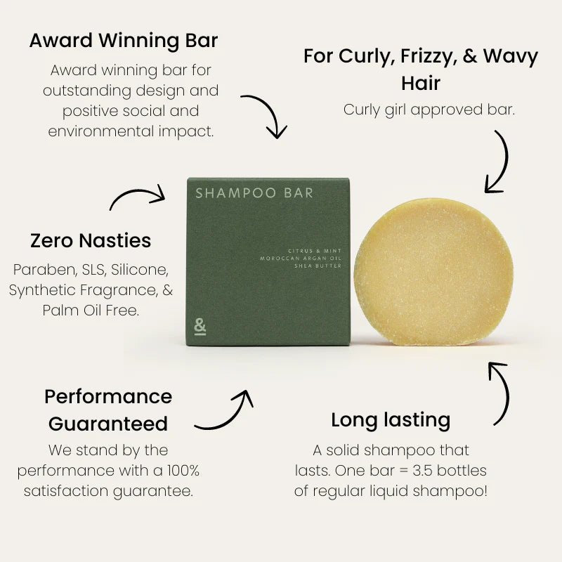 Seed and Sprout CoSeed & Sprout The Shampoo Bar - Citrus & Mint same day gift delivery melbourne