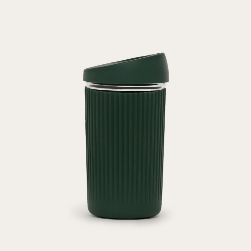 Seed & SproutReusable Glass Coffee Cup | 12oz same day gift delivery melbourne