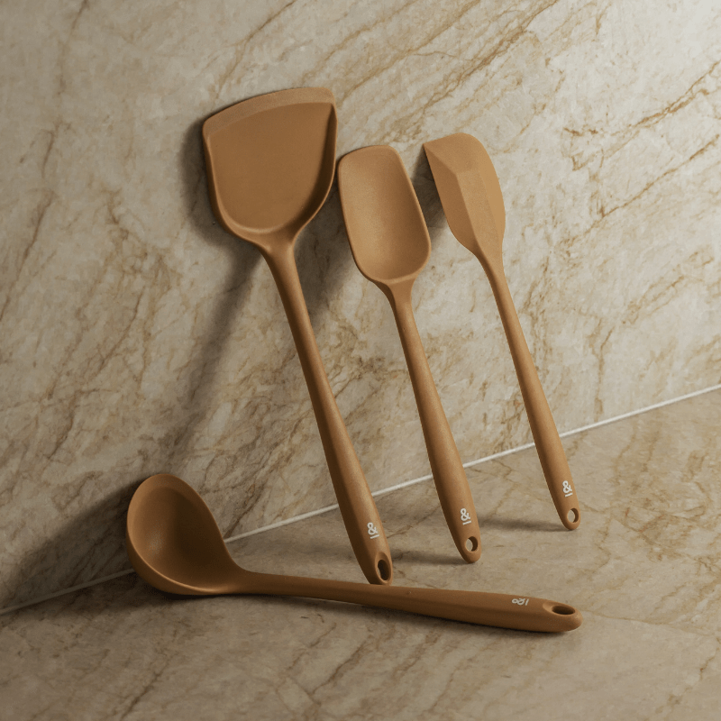 Seed & SproutSeed and Sprout Premium Silicone Kitchen Utensil Set for Non - Stick Cookware, Heat - Resistant, Durable same day gift delivery melbourne