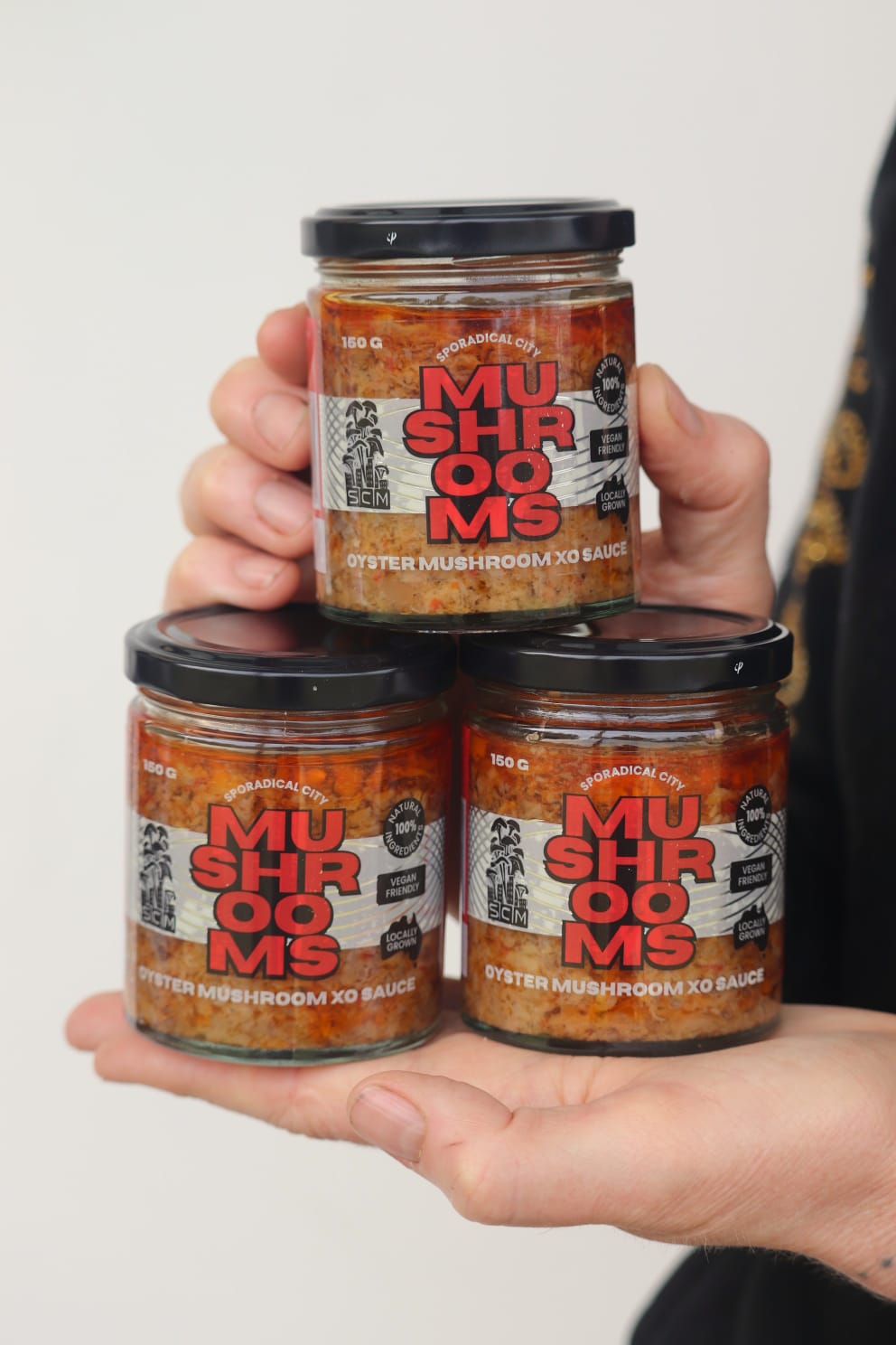 Sporadical City Mushrooms - Osyter Mushroom XO Sauce 150g same day gift delivery melbourne