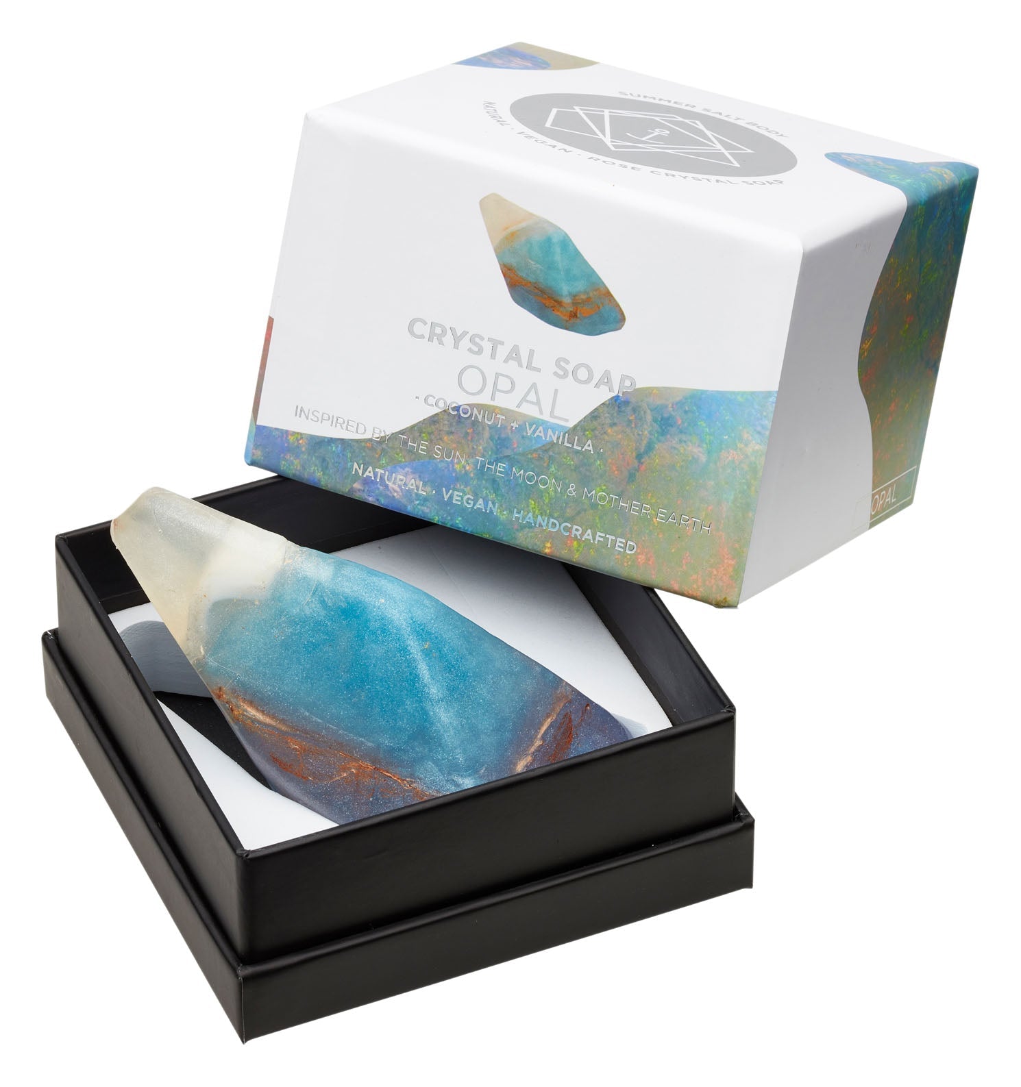 Summer Salt Body Opal Crystal Soap