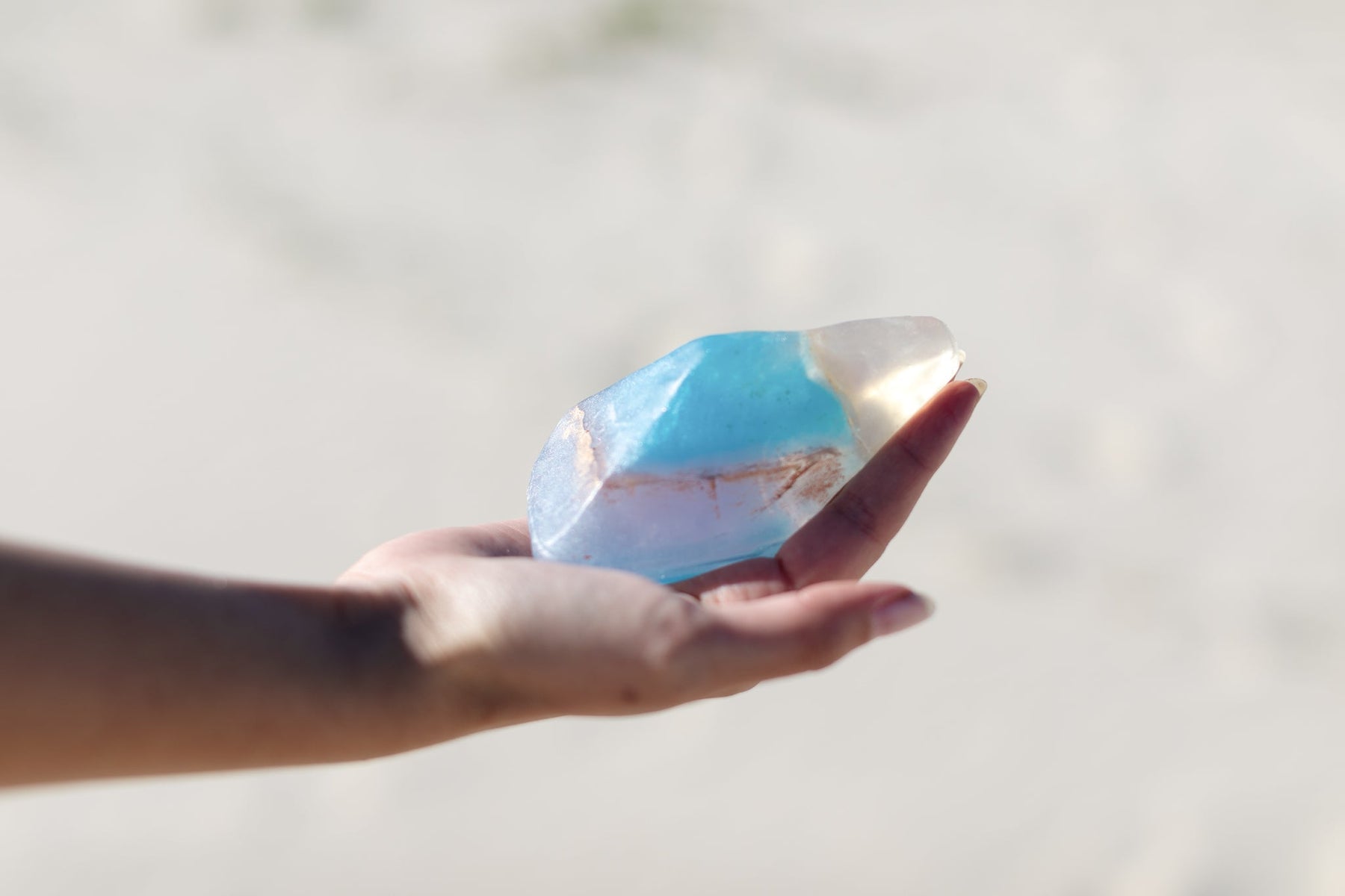 Summer Salt Body Opal Crystal Soap