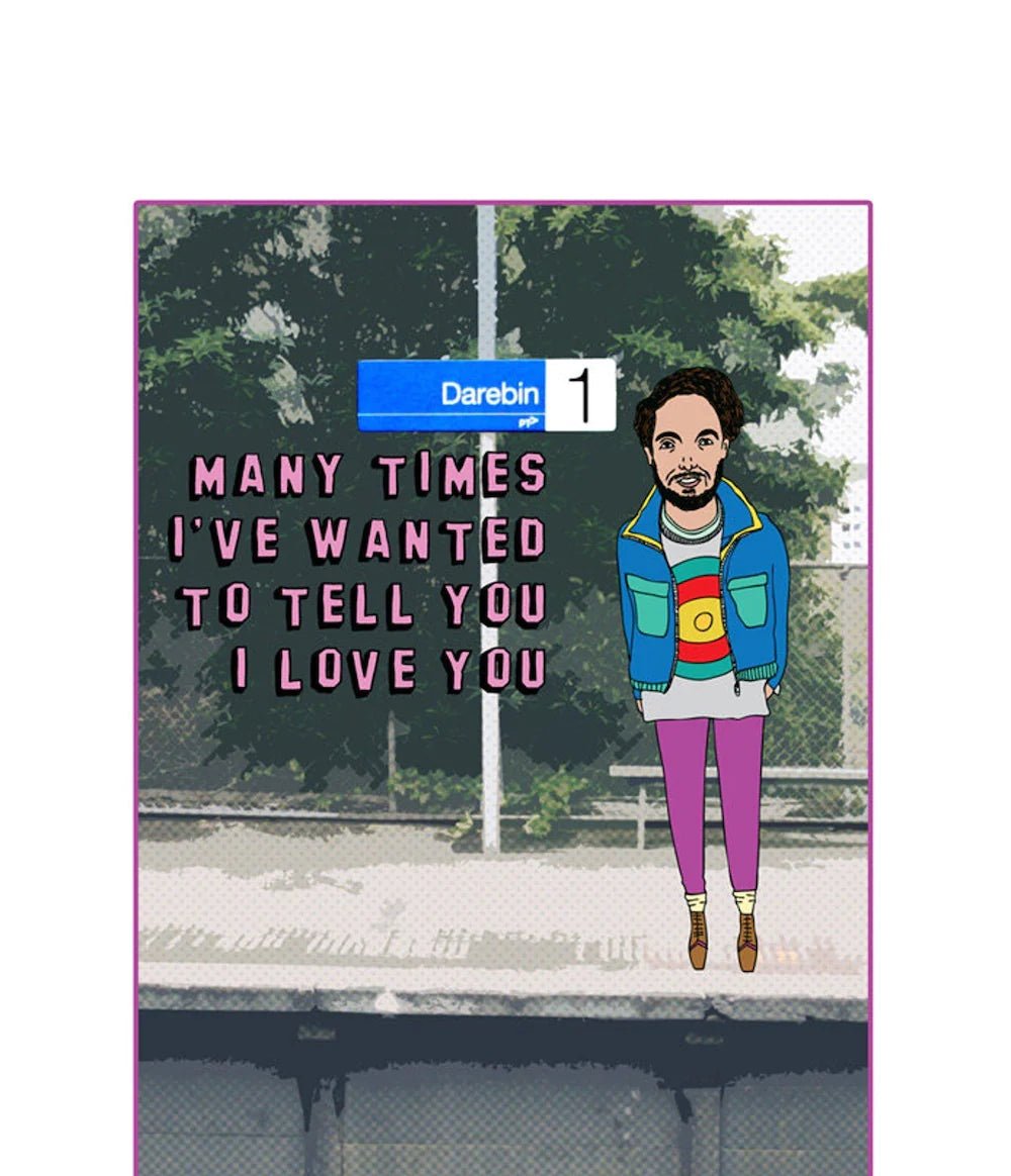 Able and Game Darebin Many Times I've Wanted To Tell You I Love You #same day gift delivery melbourne#