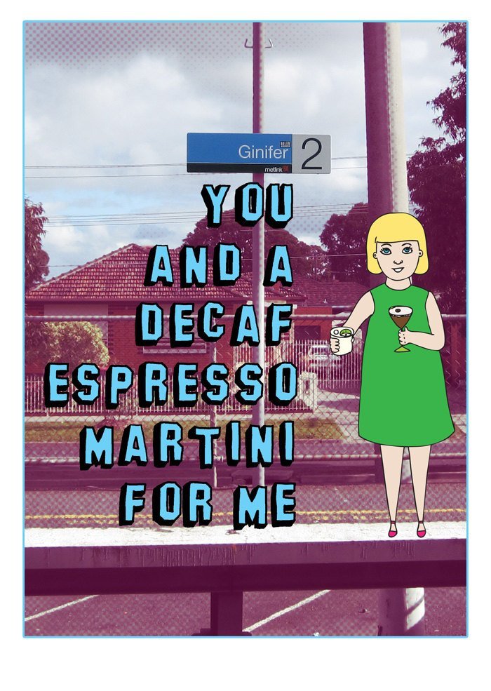 Able and GameAble and Game Ginifer You And A Decaf Espresso Martini For Me #same day gift delivery melbourne#