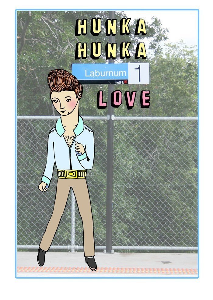 Able and GameAble and Game Hunka Hunka Laburnum Love #same day gift delivery melbourne#