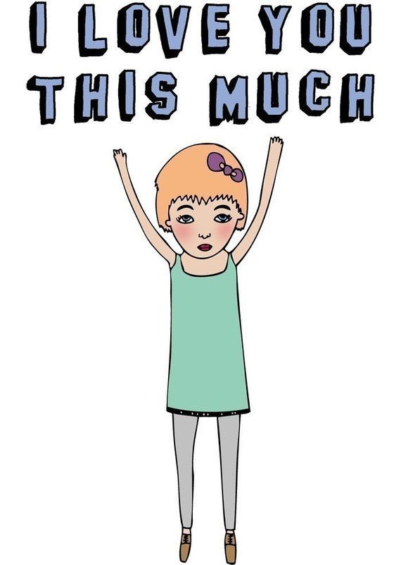 Able and GameAble and Game I love you this much Girl #same day gift delivery melbourne#