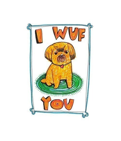 Able and GameAble and Game I wuf you #same day gift delivery melbourne#