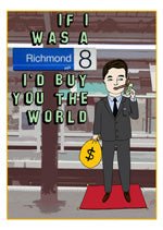 Able and GameAble and Game If I Was A Richmond I'd Buy You The World #same day gift delivery melbourne#