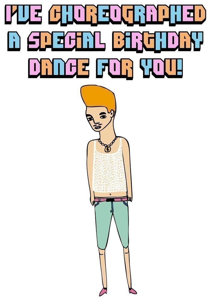 Able and Game I've choreographed a special birthday dance for you #same day gift delivery melbourne#