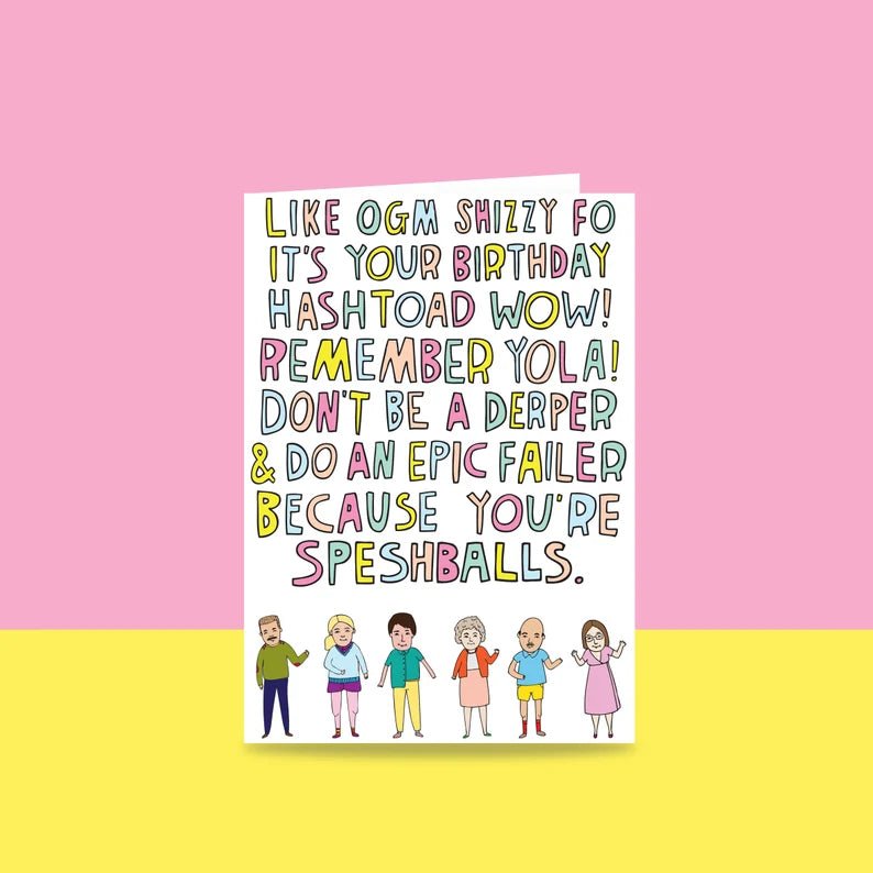 Able and GameAble and Game Like OGM Shizzy Fo It's Your Birthday #same day gift delivery melbourne#