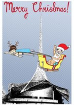 Able and GameAble and Game Merry Christmas Melbourne Arts Centre #same day gift delivery melbourne#