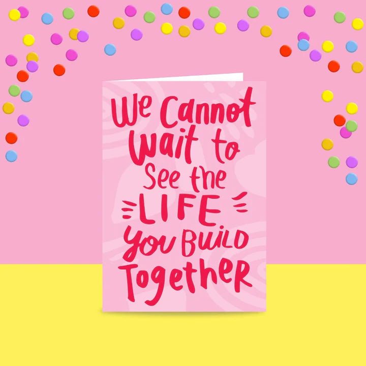 Able and GameAble and Game We Cannot Wait To See The Life You Build Together #same day gift delivery melbourne#