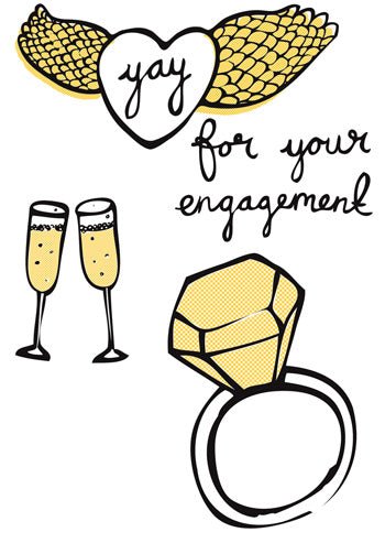 Able and Game yay for your engagement card