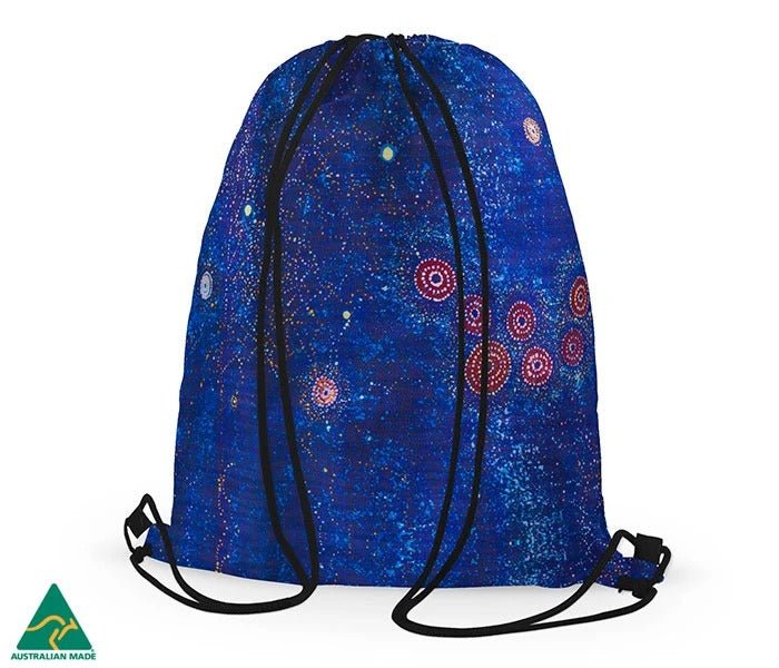 Alperstein Designs Alma Granite drawstring bag