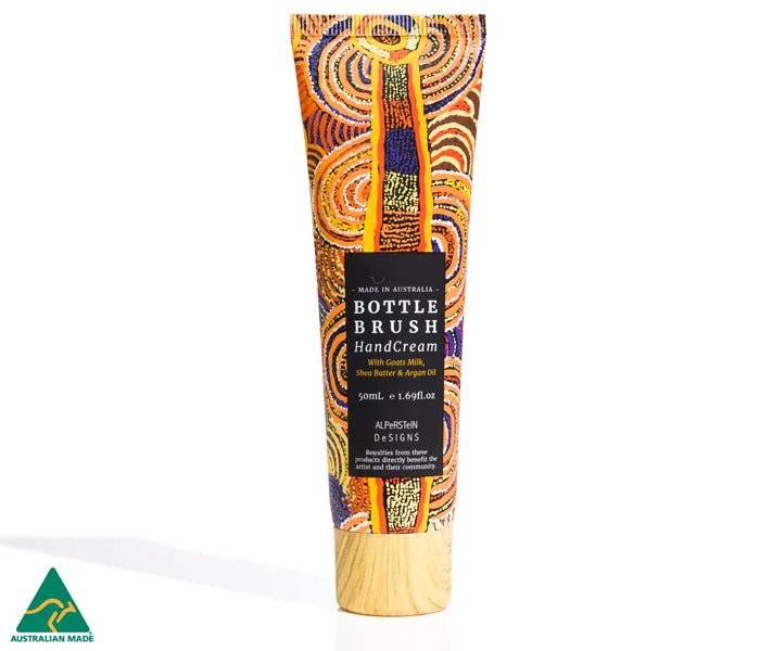 Alperstein DesignsAlperstein Designs Bottle Brush 50ml hand cream #same day gift delivery melbourne#