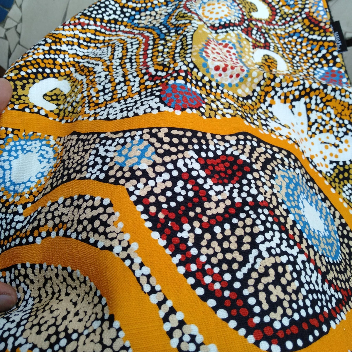 Alperstein Designs Elaine Lane drawstring bag