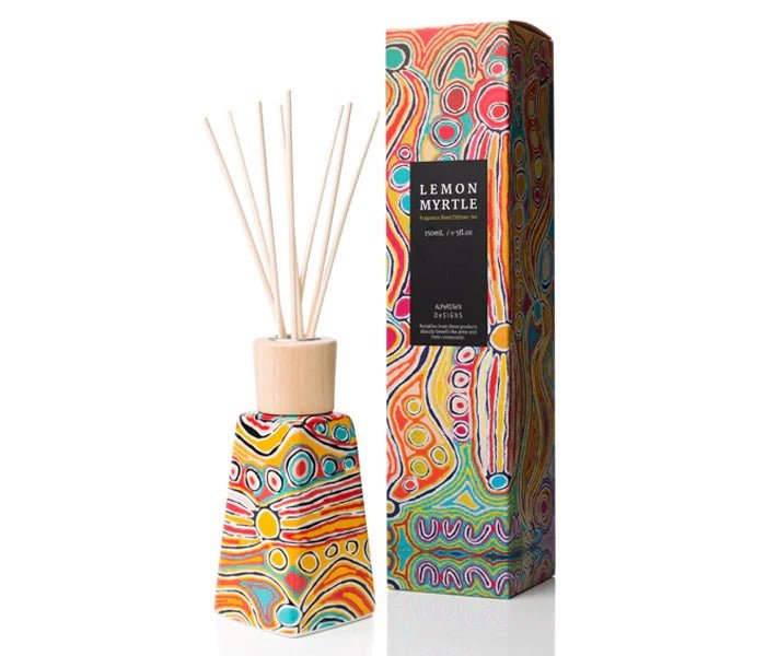 Alperstein DesignsAlperstein Designs Judy Watson Reed Diffuser - Lemon Myrtle #same day gift delivery melbourne#