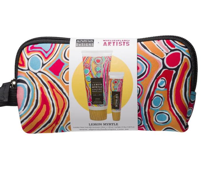 Alperstein Designs Lemon Myrtle Hand Cream & Lip Balm Set