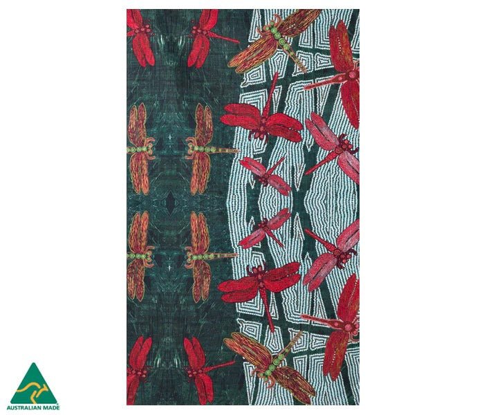 Alperstein Designs SHERYL J BURCHILL TEA TOWEL - RAINFOREST
