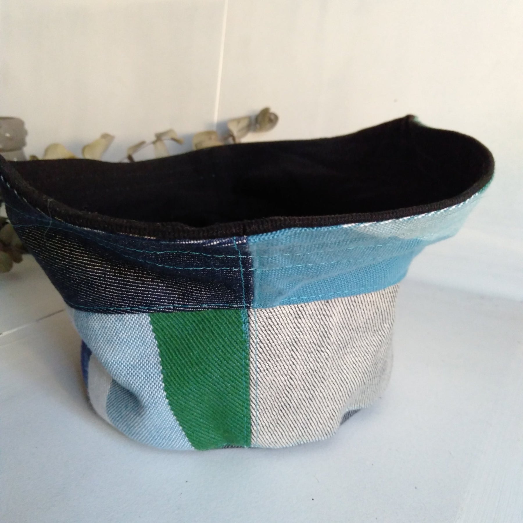 Ana Williams Bucket reversible hat - Denim Patch