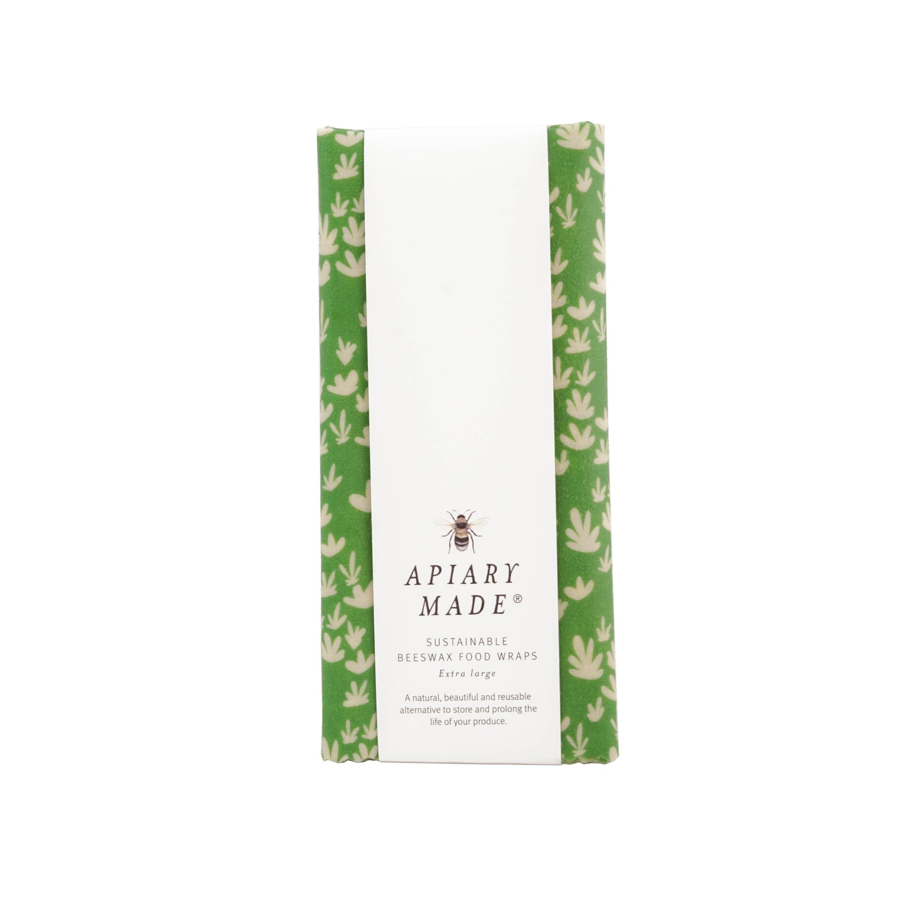 Apiary Made Sustainable Beeswax Food Wraps Extra Large