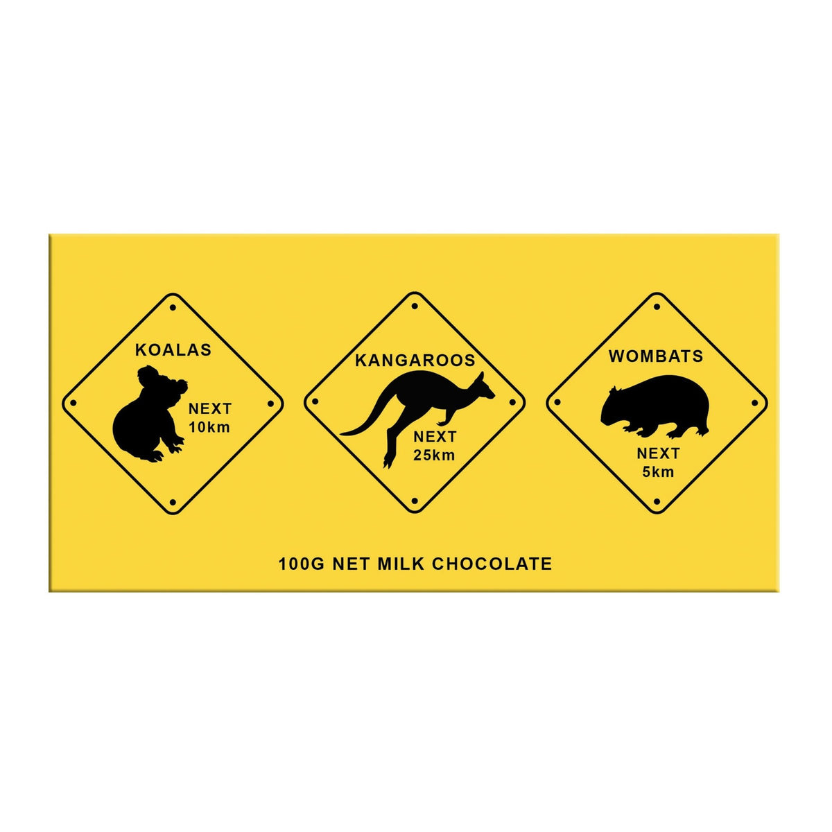 BellaBerryBellaberry Australian Animal Crossing Milk Chocolate #same day gift delivery melbourne#