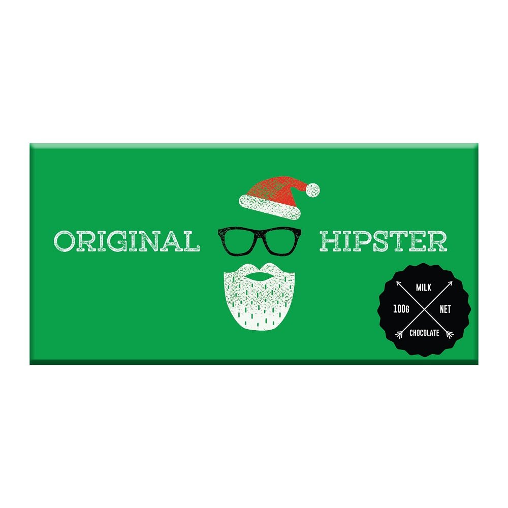 Bellaberry Original Hipster Christmas Milk Chocolate