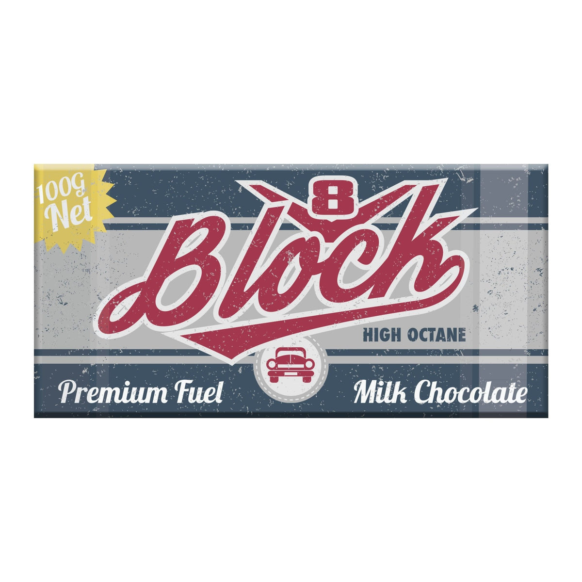 BellaBerryBellaberry V8 Block Milk Chocolate #same day gift delivery melbourne#