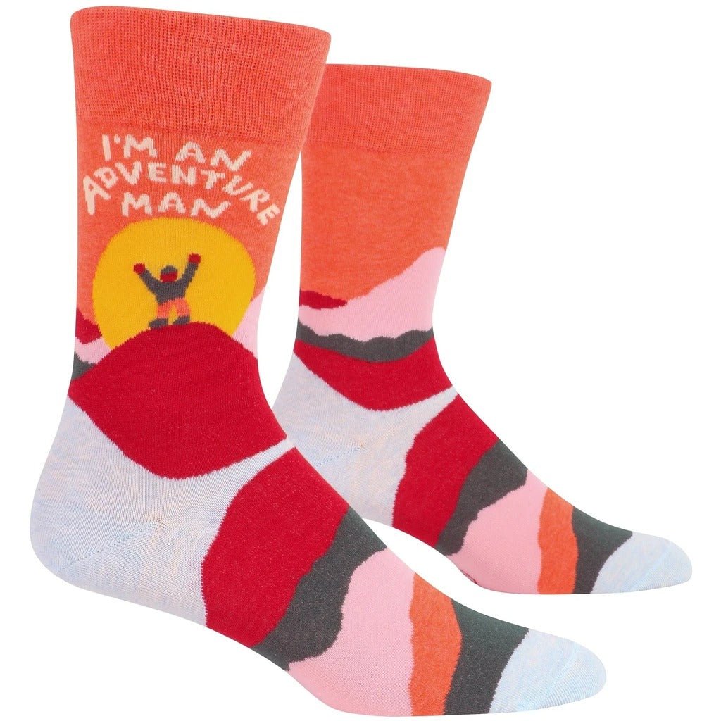 Blue Q Adventure Man Men's Socks