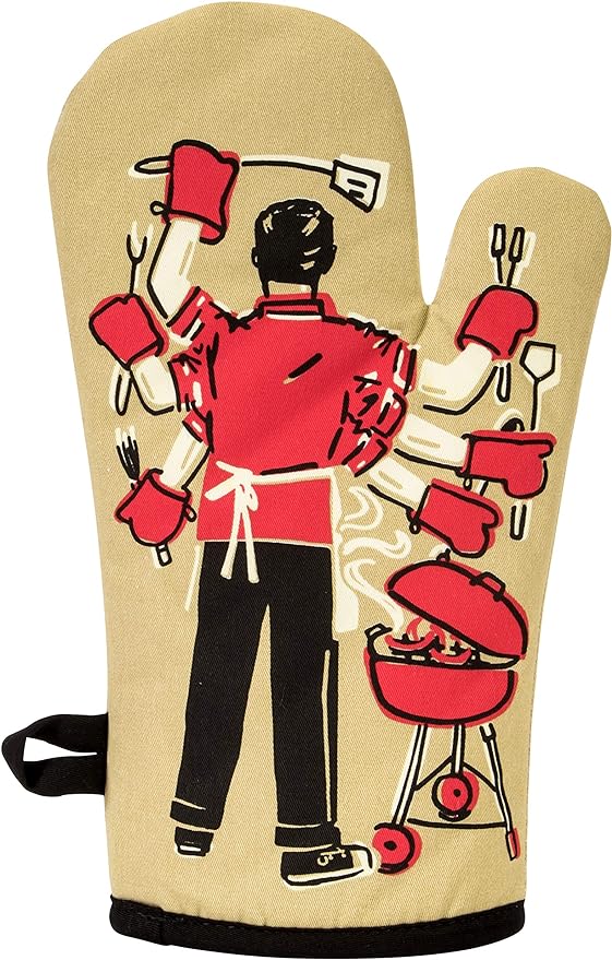 Blue Q Feed You Fuckers Oven Mitt