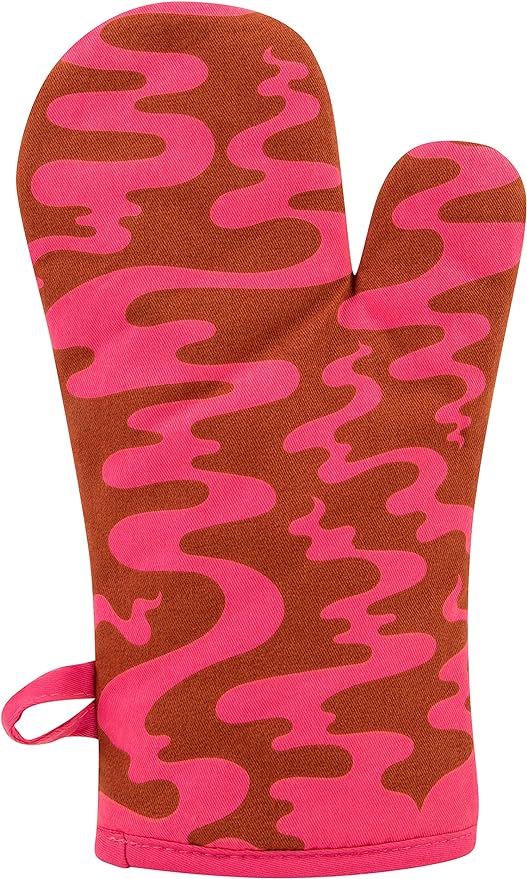 Blue QBlue Q FOOD, YA BURNT. Oven Mitt #same day gift delivery melbourne#