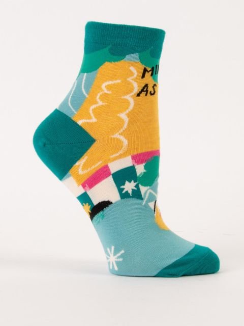 Blue Q Mindful as Fuck Women's Ankle Socks
