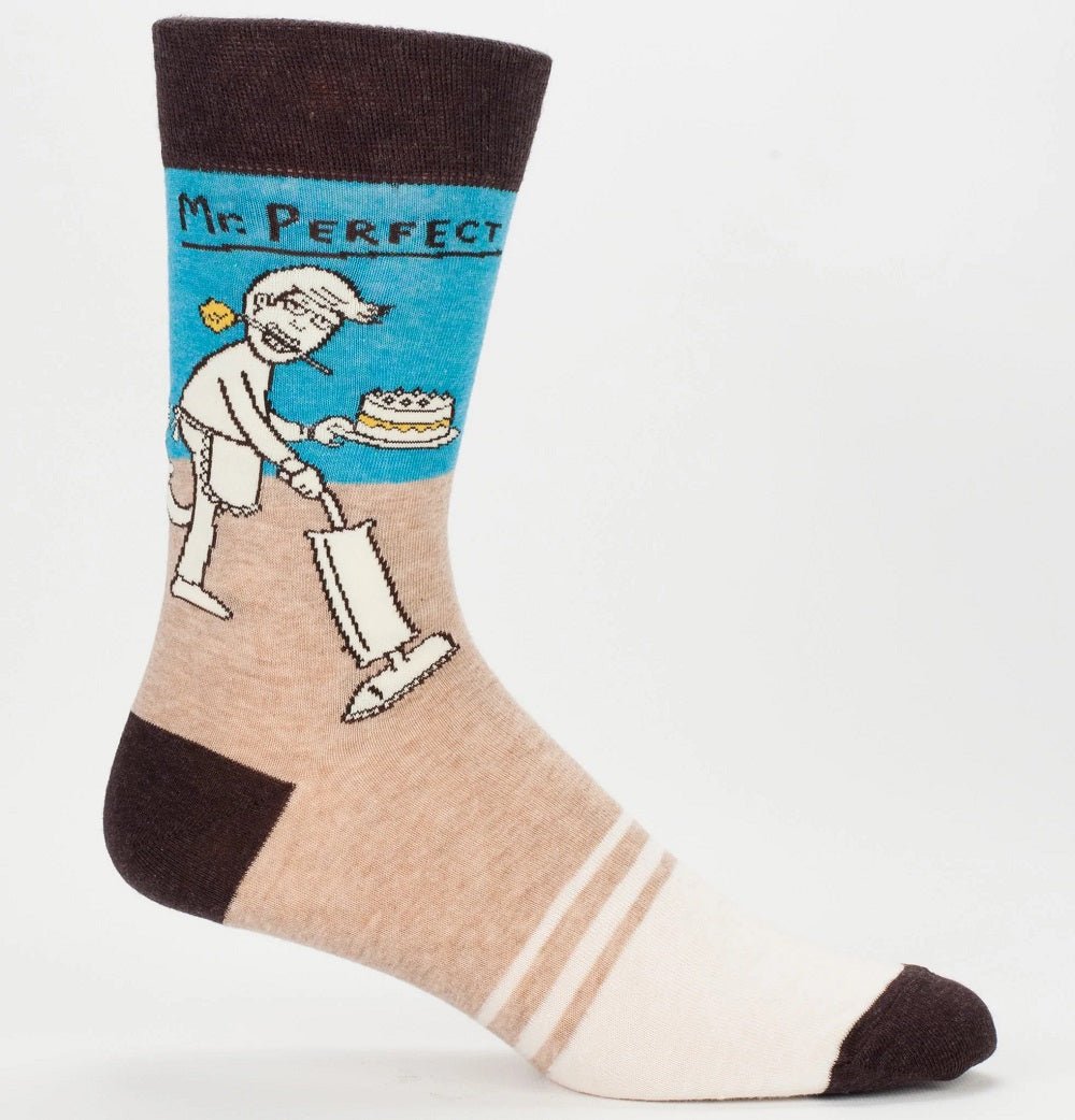Blue Q MR. Perfect Men's socks