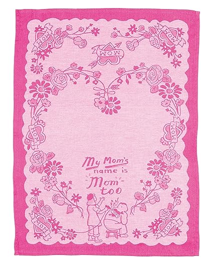 Blue QBlue Q My Mom's Name is Mom Too Tea Towel #same day gift delivery melbourne#