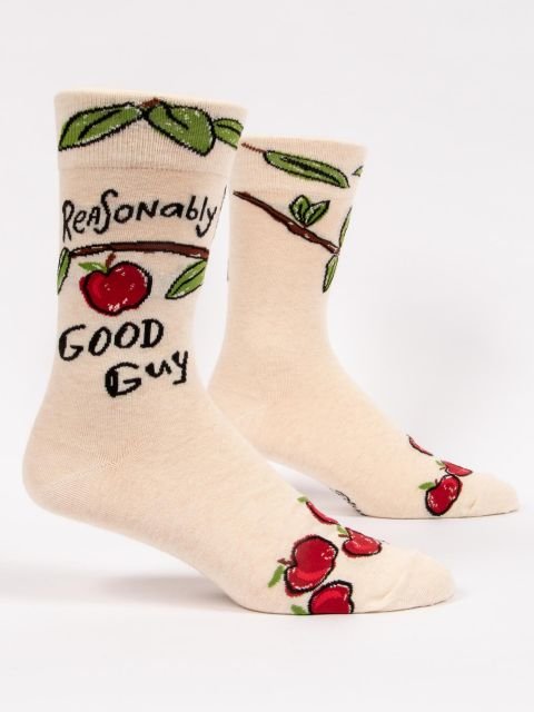 Blue Q Reasonably Good Guy Men's socks
