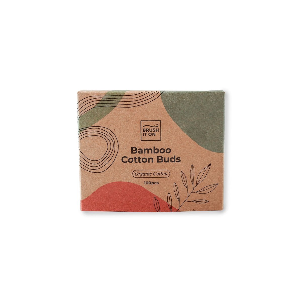 Brush It On Bamboo Cotton Buds: 100 Pack