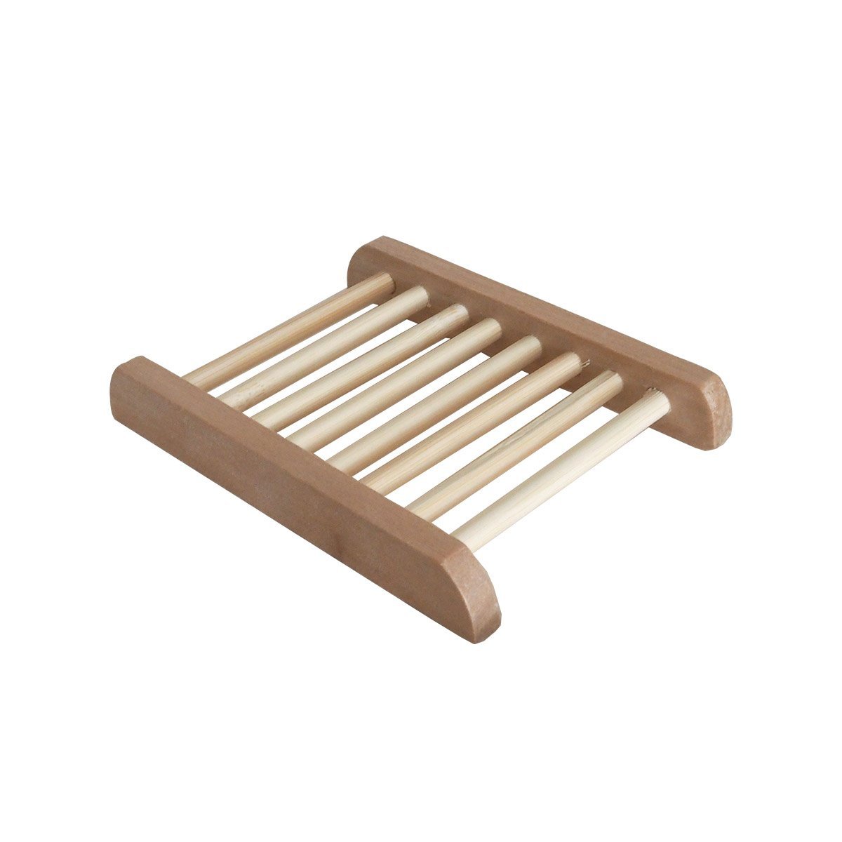 Brush It On Bamboo Soap Dish - Ladder