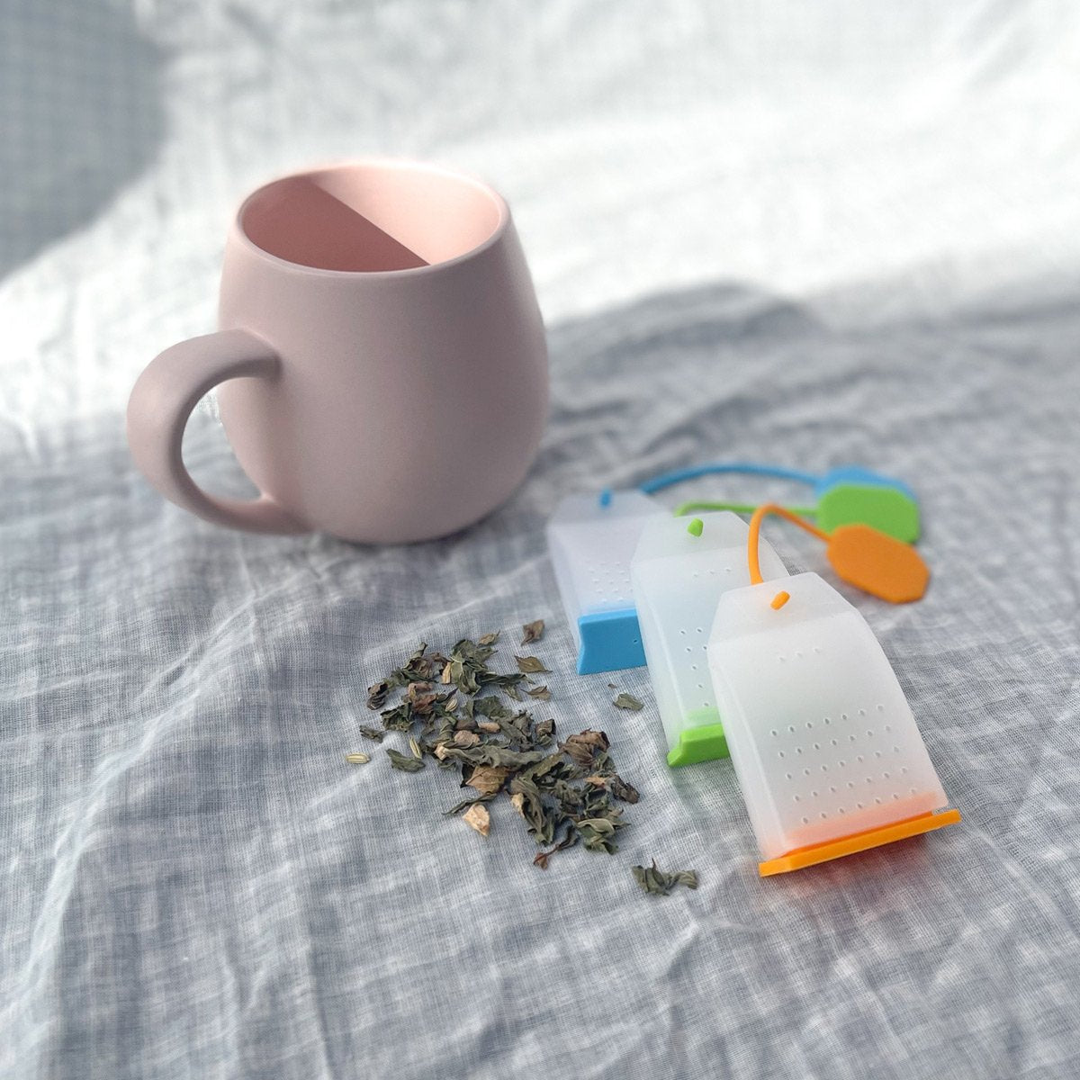 Brush It On Silicone Tea Bags: 3 Pack