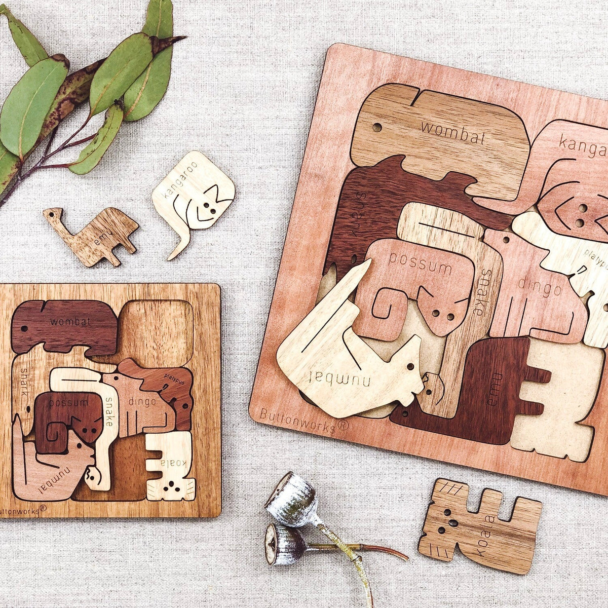 ButtonworksButtonworks Square Animal Puzzle #same day gift delivery melbourne#