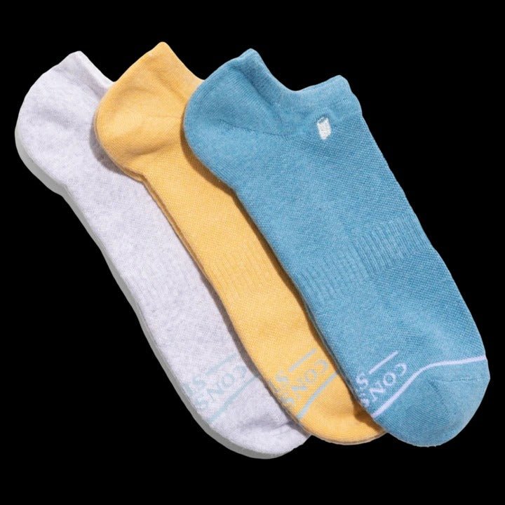 Conscious Step Socks that Give Books - ankle collection