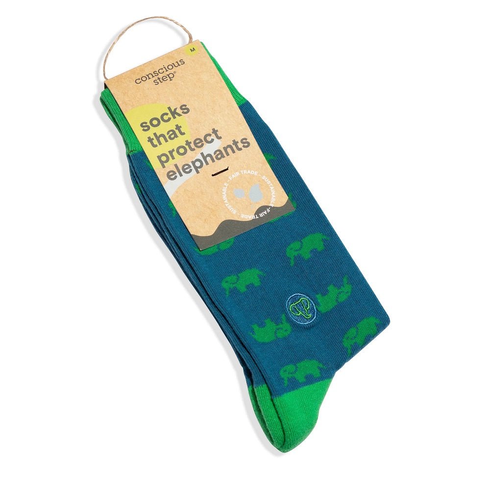 Conscious StepConscious Step Socks that Protect Elephants #same day gift delivery melbourne#